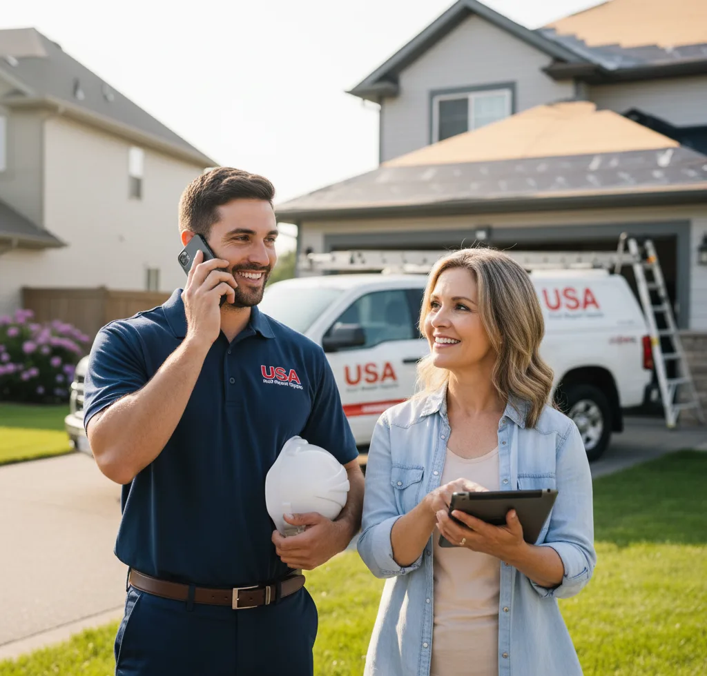 USA Roof Repair Experts customer support in Chagrin Falls